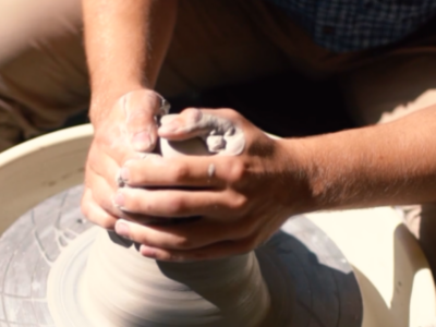 Moving Mud: Throwing on the Pottery Wheel